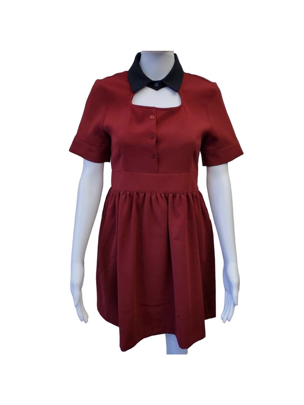 Sister Jane Dress Size L Dark Academia Wednesday Addams Vamp Collegiate Witchy